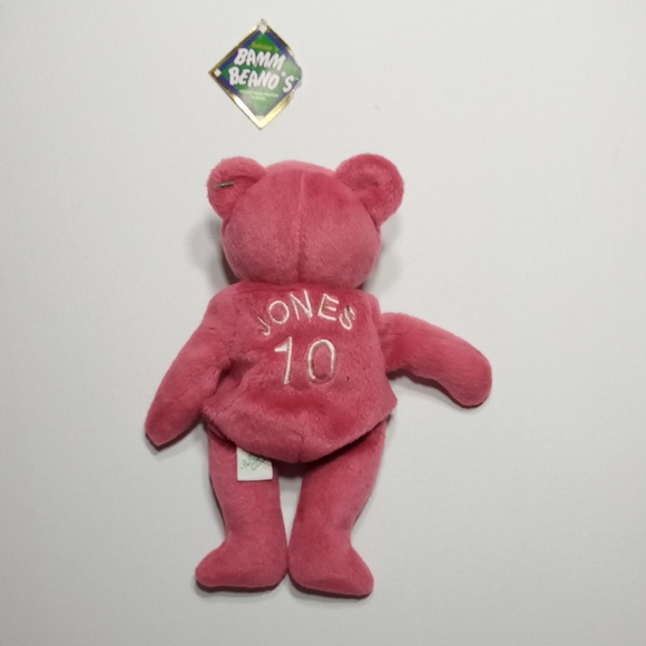 1998 Salvino's Bammers #10 Chipper Jones #42 Mo Vaughn Beanie Bears - Picture 11 of 12